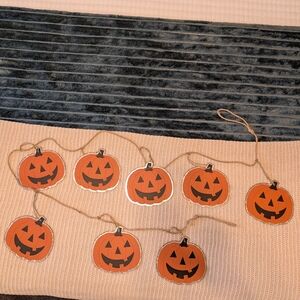 Halloween Pumpkin Garland